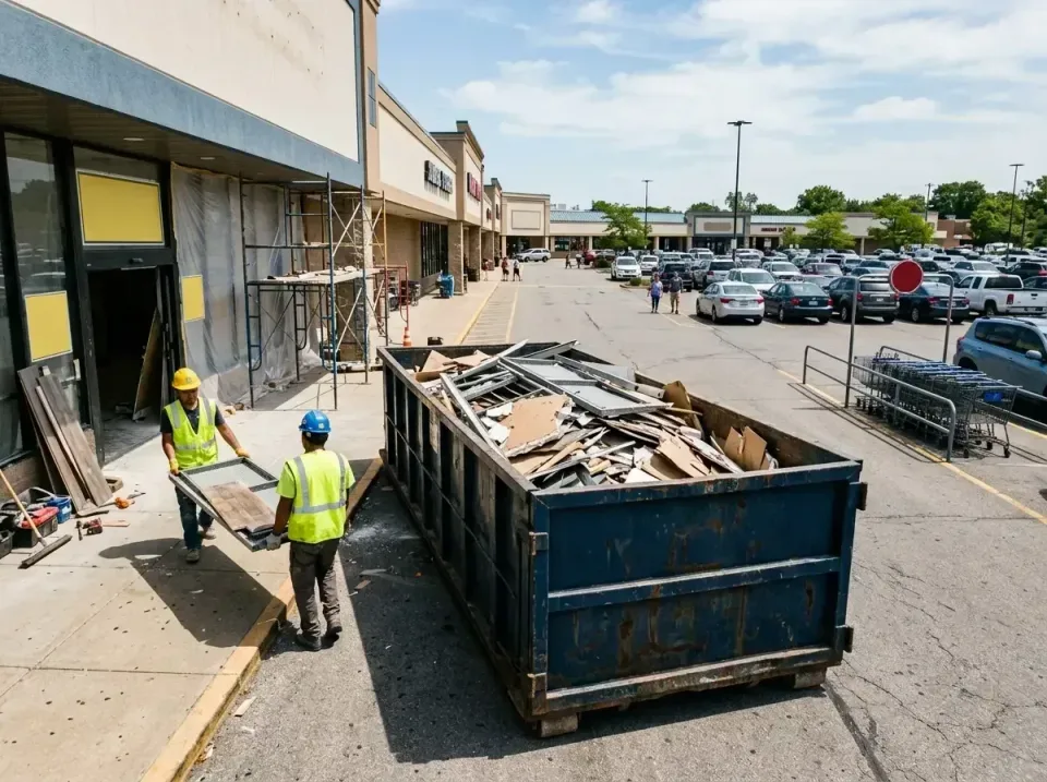 retail-store-renovation-debris-003 — frequently asked questions, Roll-off Dumpster Rentals in Hickory, NC
